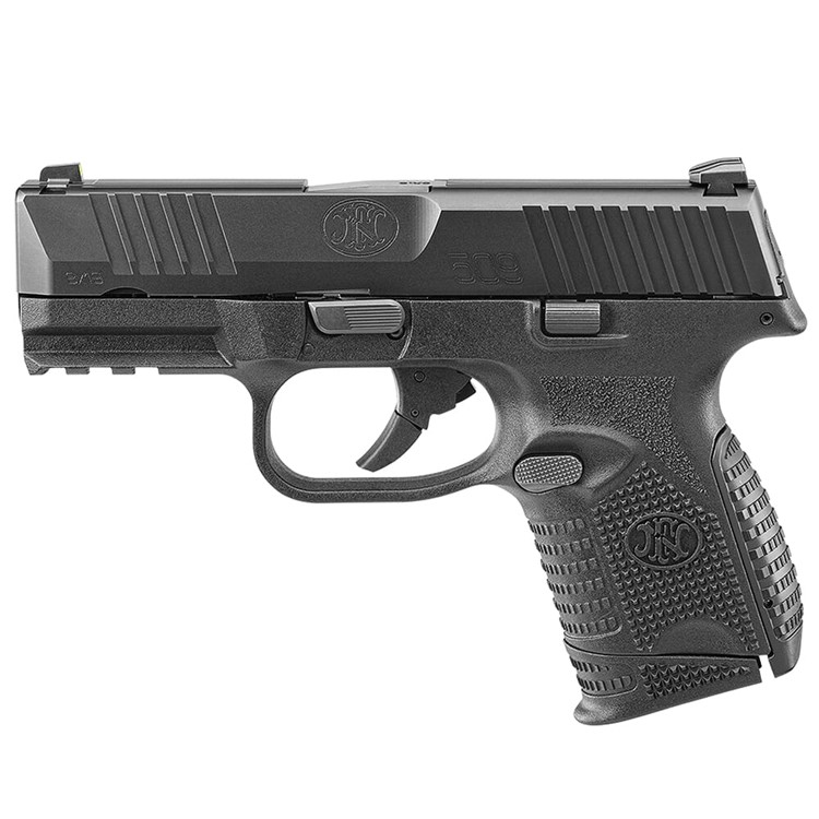FN 509 Compact 9mm Blk/Blk Pistol w/(2) 10rd Mags 66-100816-img-1
