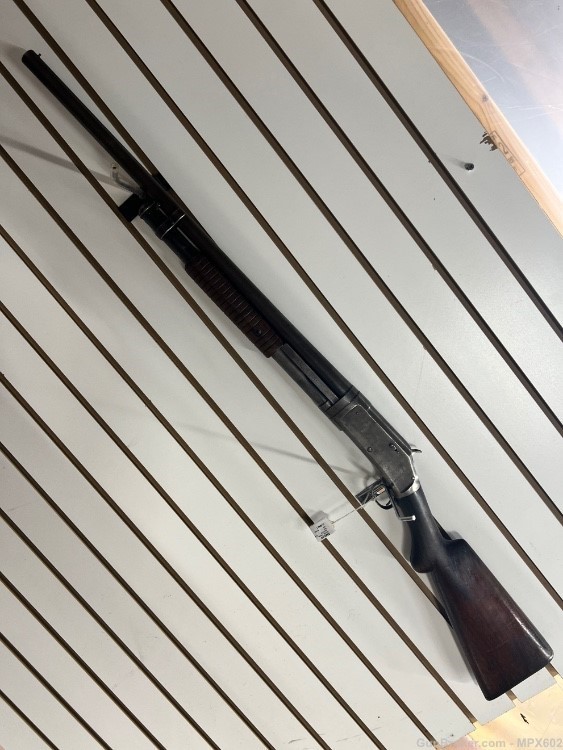 Winchester model, 1897,12 ga. full choke manuf.1903  takedown-img-1