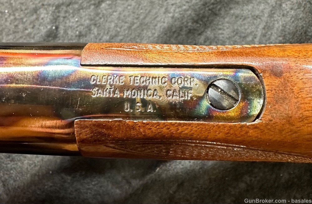 Very Rare Clerke Technic Corp 22-250 Rolling Block Single Shot Rifle 26"-img-10