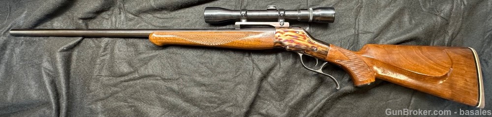 Very Rare Clerke Technic Corp 22-250 Rolling Block Single Shot Rifle 26"-img-5