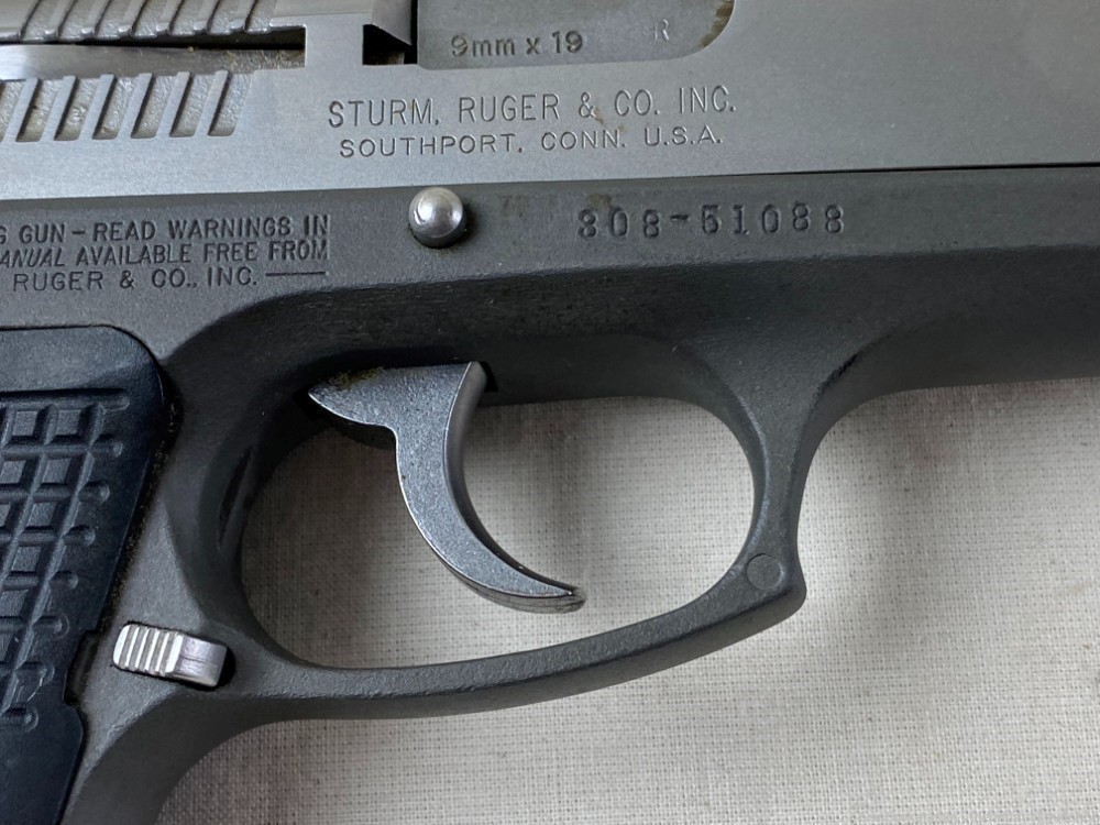 Ruger P94 DA0 9mm Para 4"-img-11
