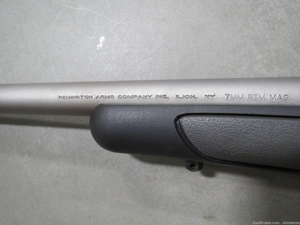 Reminton 700 7mm Rem Mag, 26-inch barrel, stainless, composite stock, used-img-9
