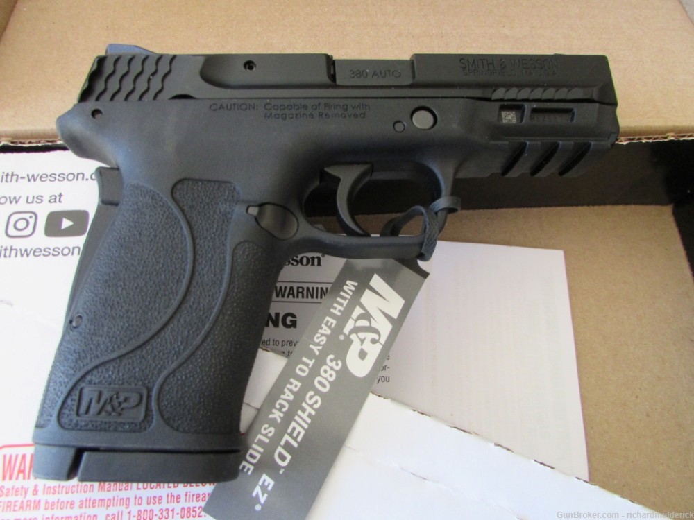 S&W M&P M2.0 Shield EZ 380 3.675" 8-RD Pistol-img-1