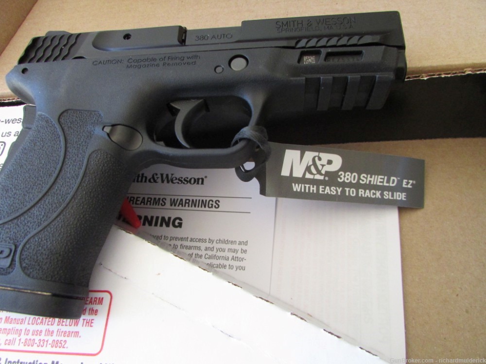 S&W M&P M2.0 Shield EZ 380 3.675" 8-RD Pistol-img-2