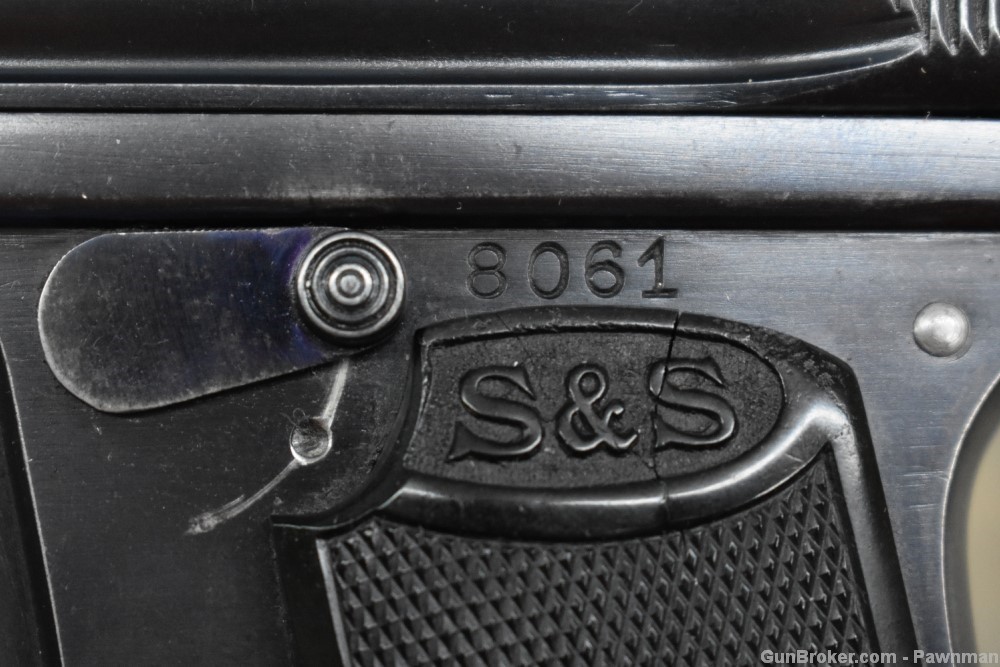 JP Sauer and Sohn 1919 V1 pistol in 6.35mm 25ACP-img-9