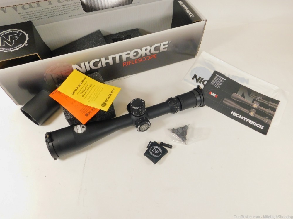 NEW Factory Blem Nightforce ATACR 5-25x56 F1 Illum Mil-C reticle C579-img-1
