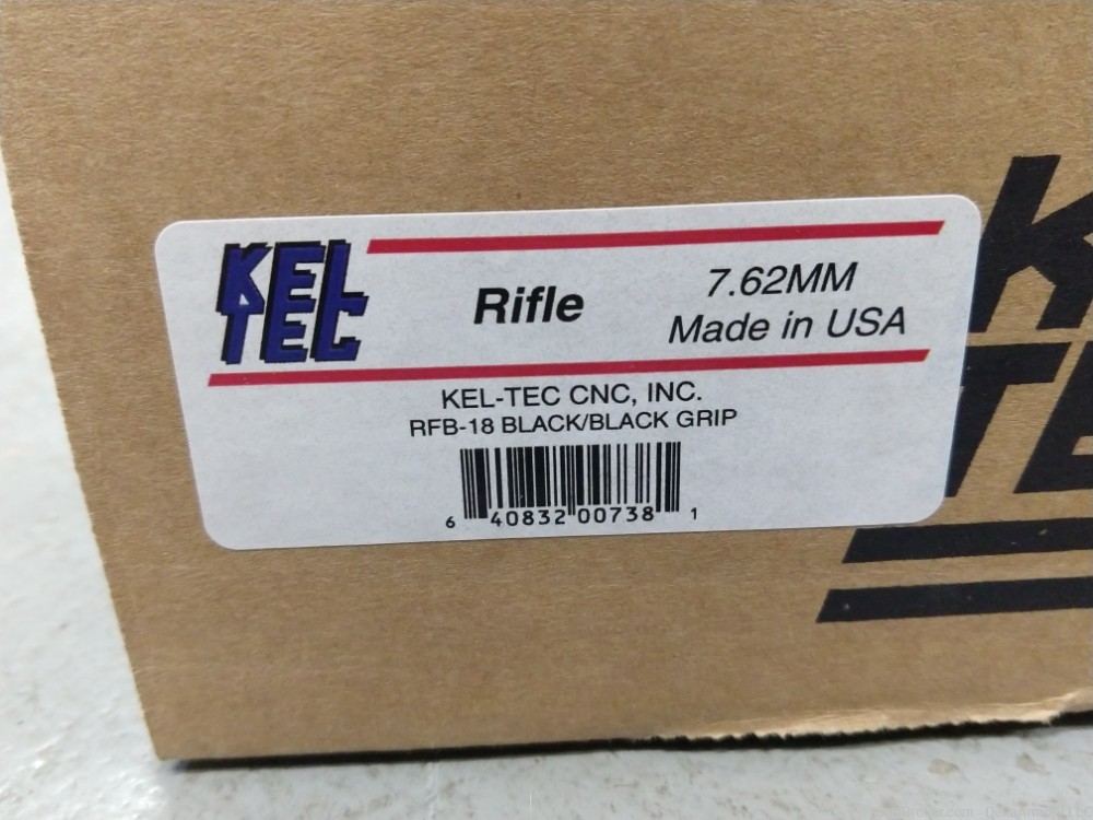 Kel Tec RFB Semi Auto Rifle 308 Winchester NIB-img-5