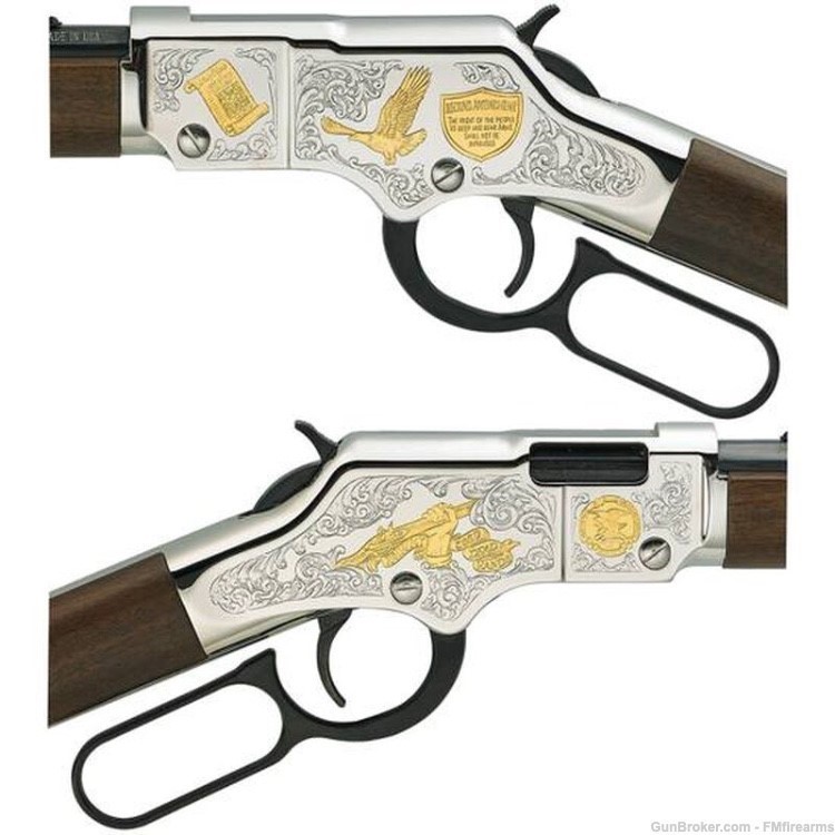 Henry Repeating Arms Golden Boy 2nd Amendment Tribute Edition-img-1