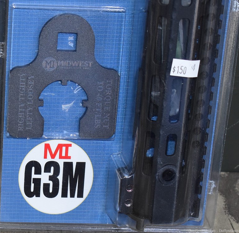 Midwest Industries AR15 M-Lok Mid Length Forend-img-2