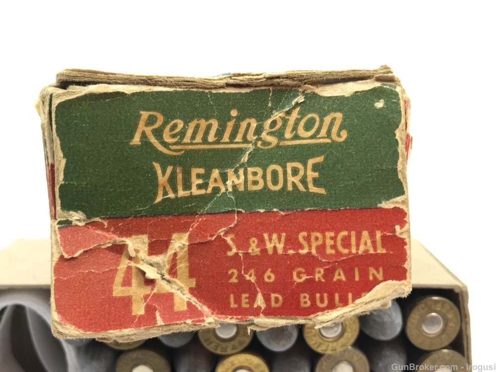 Remington .44 S&W Special Spl 246 Gr Lead Vintage Box 40 Rounds 842-LQ-img-1