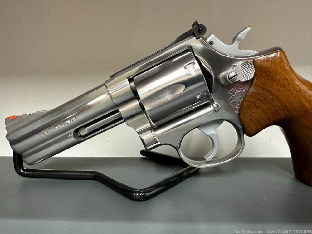 SMITH & WESSON 686 NO DASH *PRE-LOCK* STAINLESS 357 MAG 4" GORGEOUS -img-4