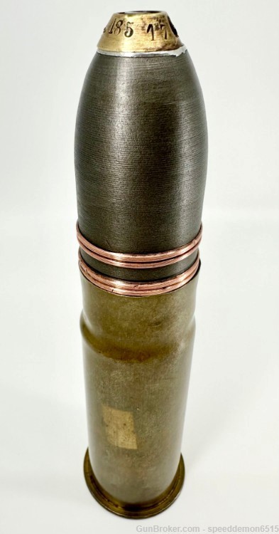 1891 / WW1 Winchester 37mm Case & High Explosive (HE) Shell (INERT)-img-0