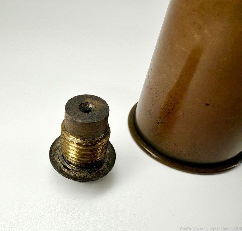 1891 / WW1 Winchester 37mm Case & High Explosive (HE) Shell (INERT)-img-3