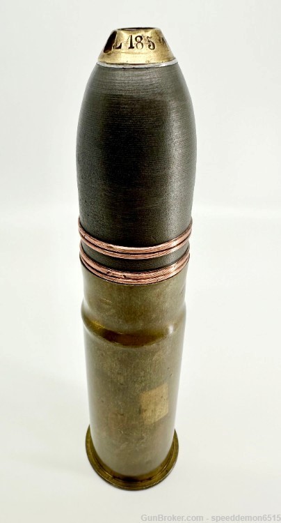 1891 / WW1 Winchester 37mm Case & High Explosive (HE) Shell (INERT)-img-6