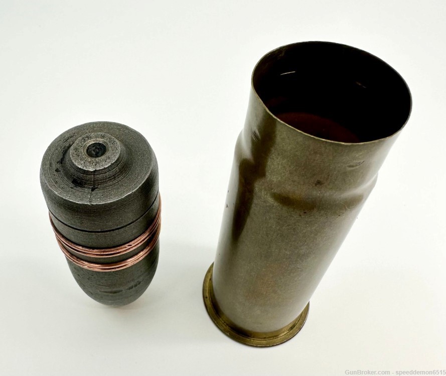 1891 / WW1 Winchester 37mm Case & High Explosive (HE) Shell (INERT)-img-5