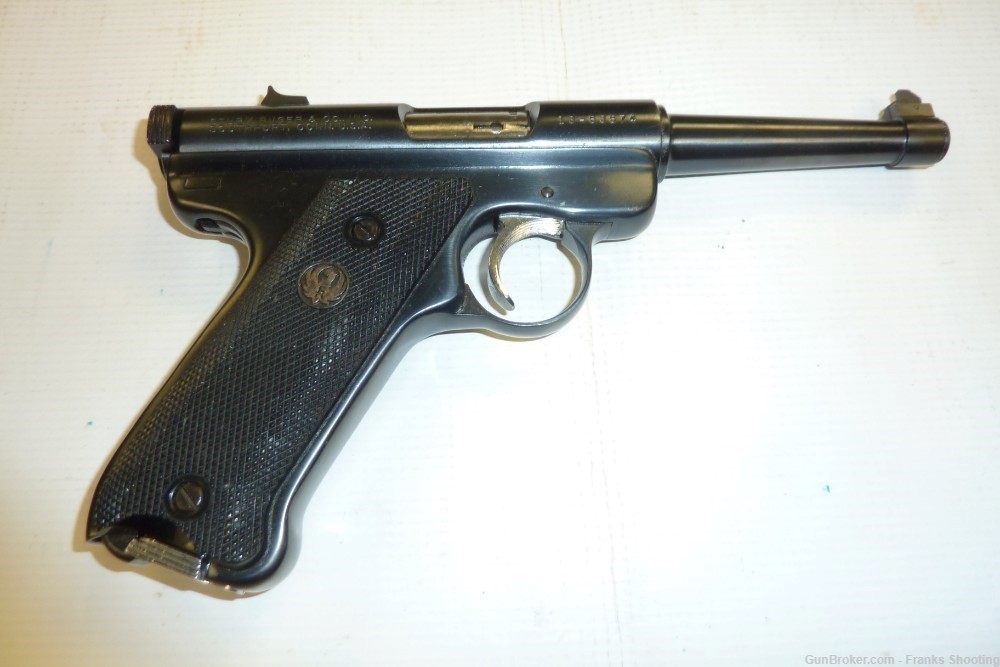RUGER MARK I STANDARD  22 CAL 4.75" BBL S/A PISTOL USED-img-9