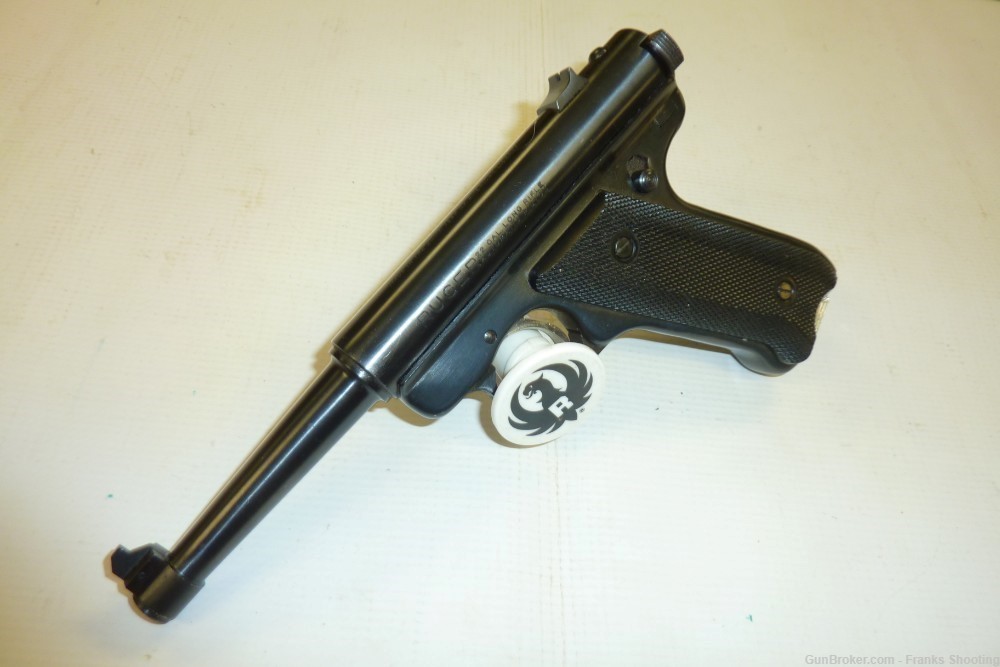 RUGER MARK I STANDARD  22 CAL 4.75" BBL S/A PISTOL USED-img-3