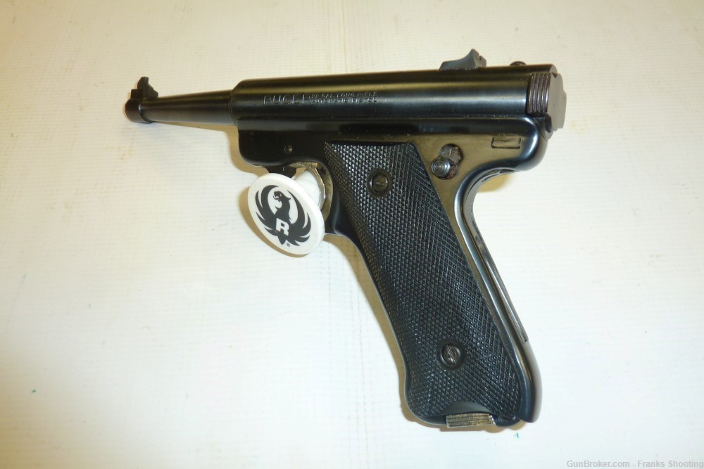 RUGER MARK I STANDARD  22 CAL 4.75" BBL S/A PISTOL USED-img-2