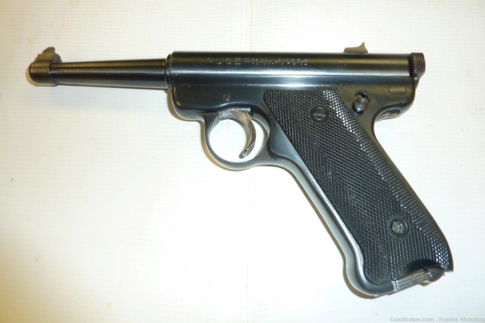 RUGER MARK I STANDARD  22 CAL 4.75" BBL S/A PISTOL USED-img-7