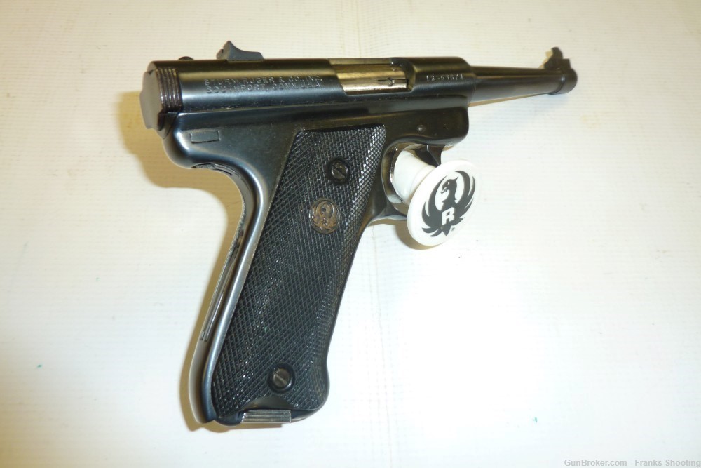 RUGER MARK I STANDARD  22 CAL 4.75" BBL S/A PISTOL USED-img-4