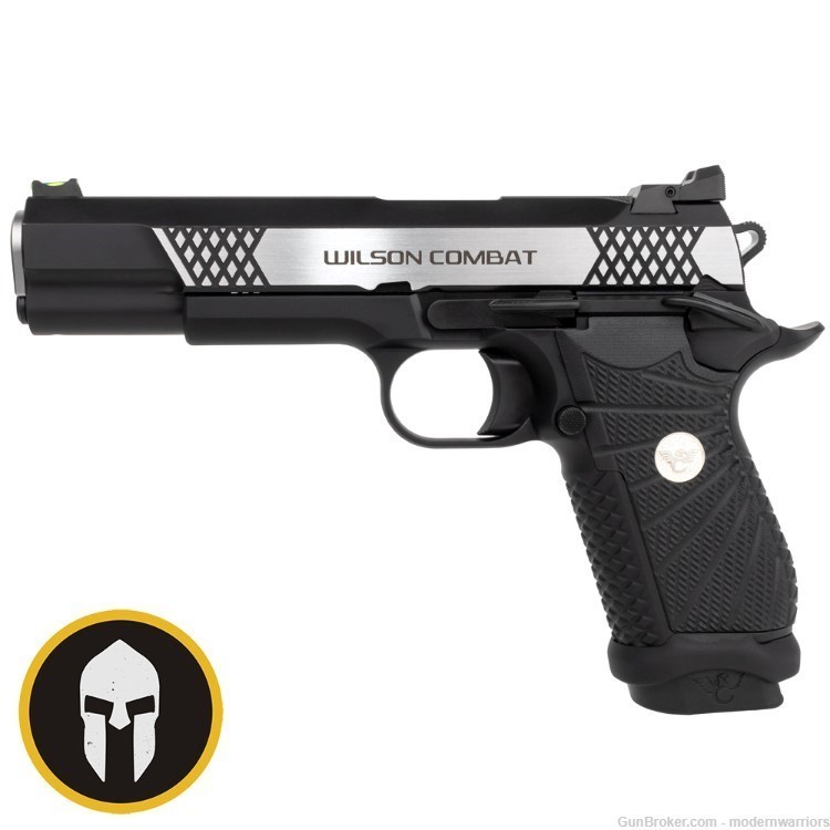 Wilson Combat EDC X9L - 5" Bbl (9mm) NLR Frame - Magwell - Reverse Two-Tone-img-0