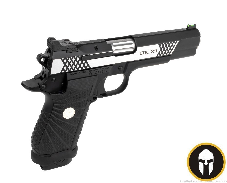 Wilson Combat EDC X9L - 5" Bbl (9mm) NLR Frame - Magwell - Reverse Two-Tone-img-3
