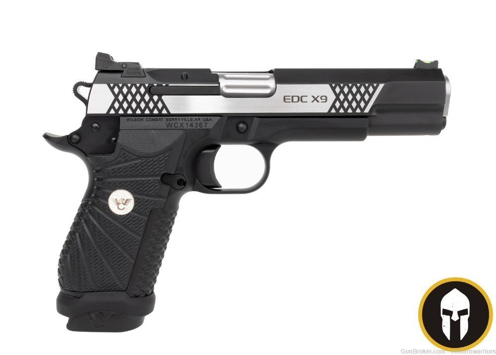 Wilson Combat EDC X9L - 5" Bbl (9mm) NLR Frame - Magwell - Reverse Two-Tone-img-1