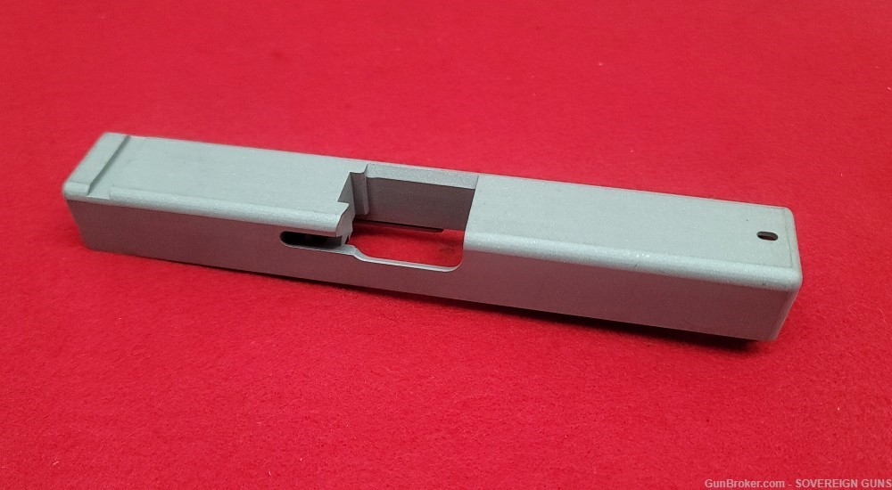 Glock 21 GEN 3 Compatible Rounded Blank Slide 45ACP SS-img-1
