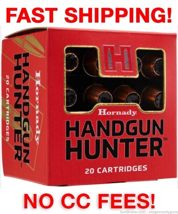 Hornady Handgun Hunter MonoFlex - 200 Gr - 44 Rem Mag - 20 Rds-img-0