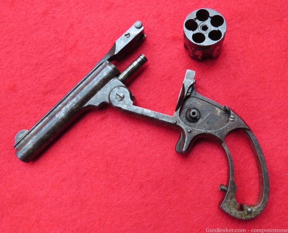 Smith and Wesson Model 1 1/2 S&W Single Action Parts Project 1880s No FFL-img-24