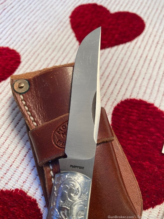 Tom Ploppert Slip Joint Knife Robert B. Valade Engraved Winchester Colt S&W-img-6