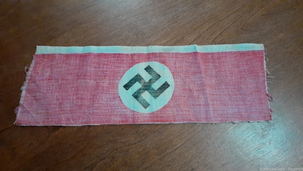 WWII German NSDAP Armband Blank Unsewn-img-2