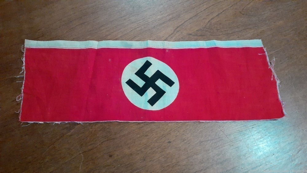 WWII German NSDAP Armband Blank Unsewn-img-5
