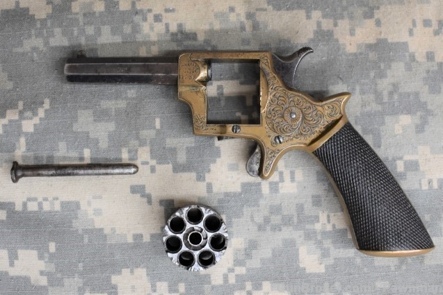 Tranter Patent 7-shot revolver in .230 rimfire-img-3