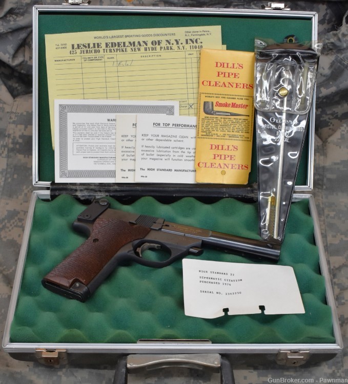 High Standard Supermatic Citation in 22LR made 1973-img-14