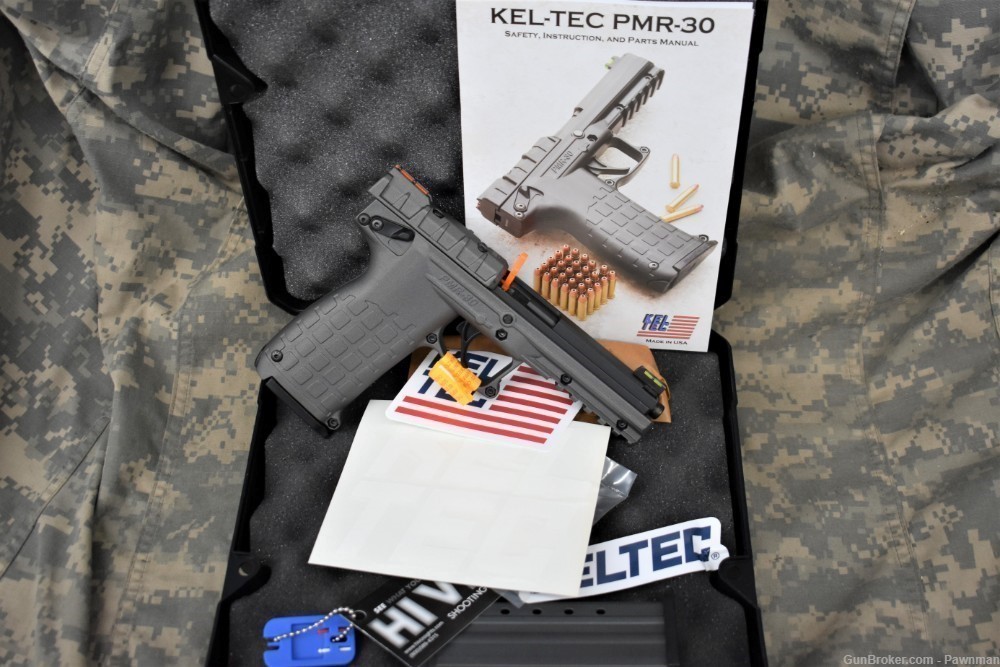 KelTec PMR30 Tungsten in 22 Mag w/case 2 mags NEW!-img-11