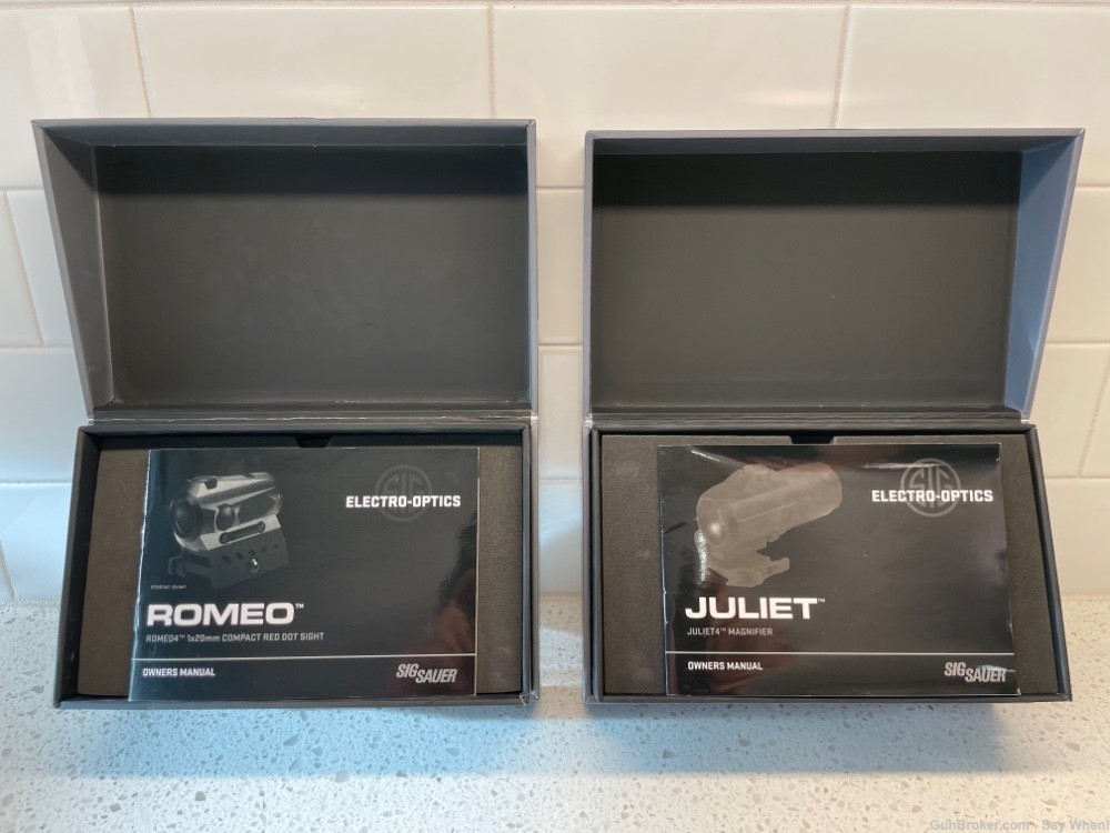Sig P516 Pistol Match Trigger ROMEO4 & JULIET4 12-Mags & Couplers & Case-img-11