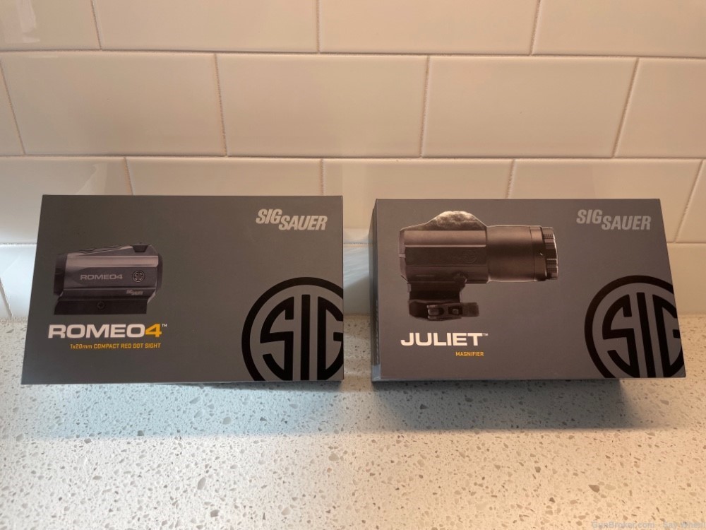 Sig P516 Pistol Match Trigger ROMEO4 & JULIET4 12-Mags & Couplers & Case-img-10