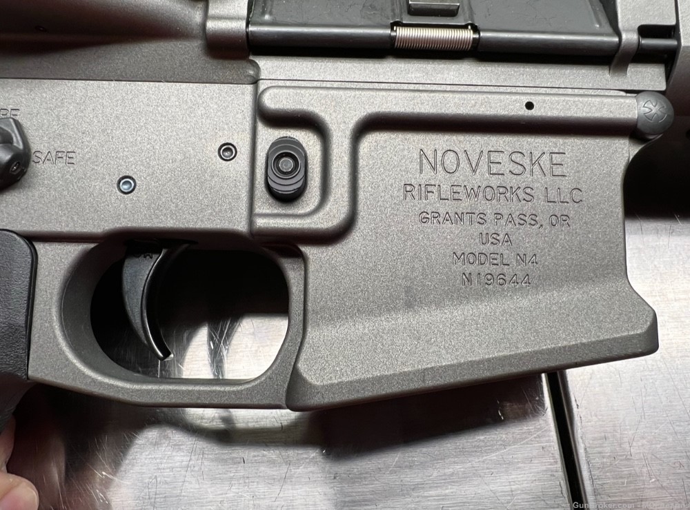 NOVESKE 18” SHOOTING TEAM GRAY SPR DMR EXTREMELY RARE! -img-17