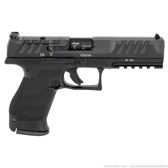 WALTHER WA2872111 PDP SF COMPACT 9MM 4" 15+1 OR STEEL FRAME 9mm-img-0