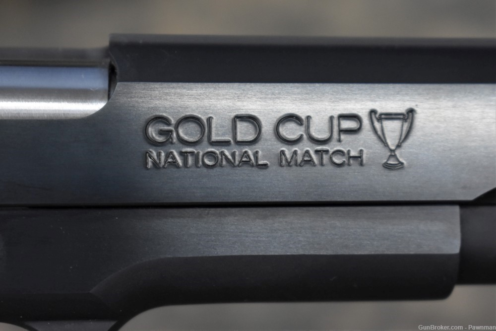 Colt Series 70 National Match Gold Cup 45ACP w/hard case-img-3