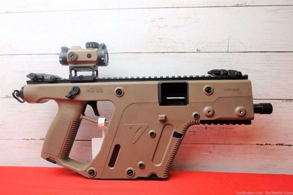  New Kriss Vector SDP G2 9mm Pistol FDE Finish FREE SIG OPTIC No Reserve!-img-1