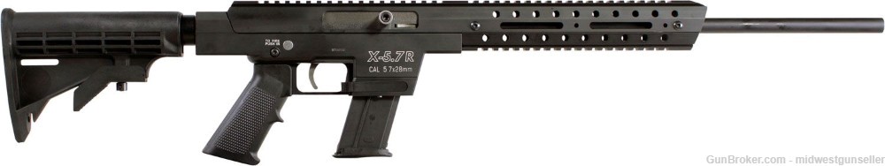 Excel Arms X-5.7R 5.7x28mm 5.7x28 AR Platform Rifle Uses FN Five-Seven Mags-img-1