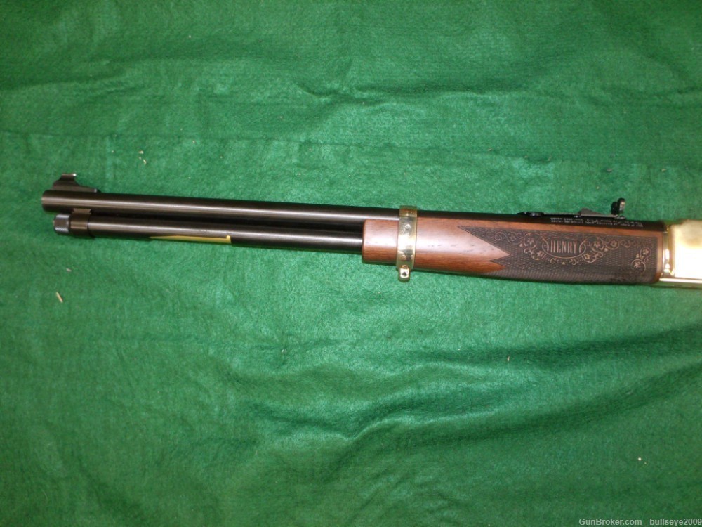 Henry Side Gate Lever Action 30-30 20"bbl Engraved Stock-img-7