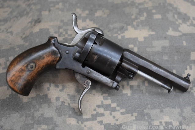 Belgian "The Defender American Model 1878" 7mm pin-img-1
