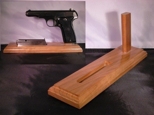 MAB Brevete Model D Pistol Stand with Mag Slot-img-0