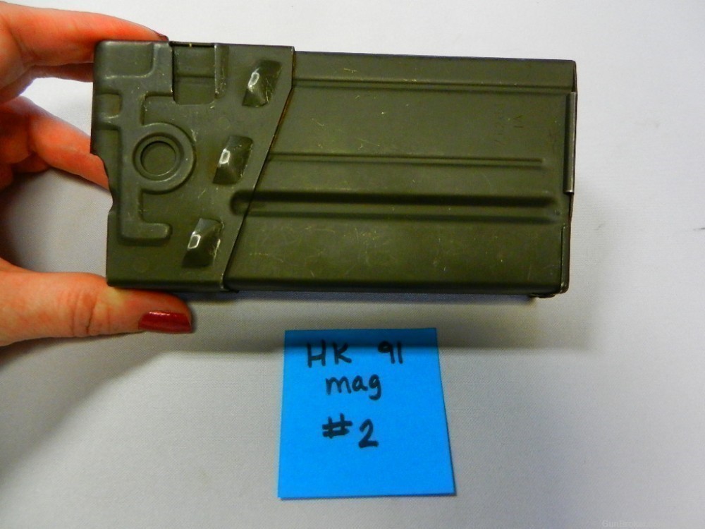 HK Heckler & Koch H&K factory 91 commercial 20 round mag date coded-img-0