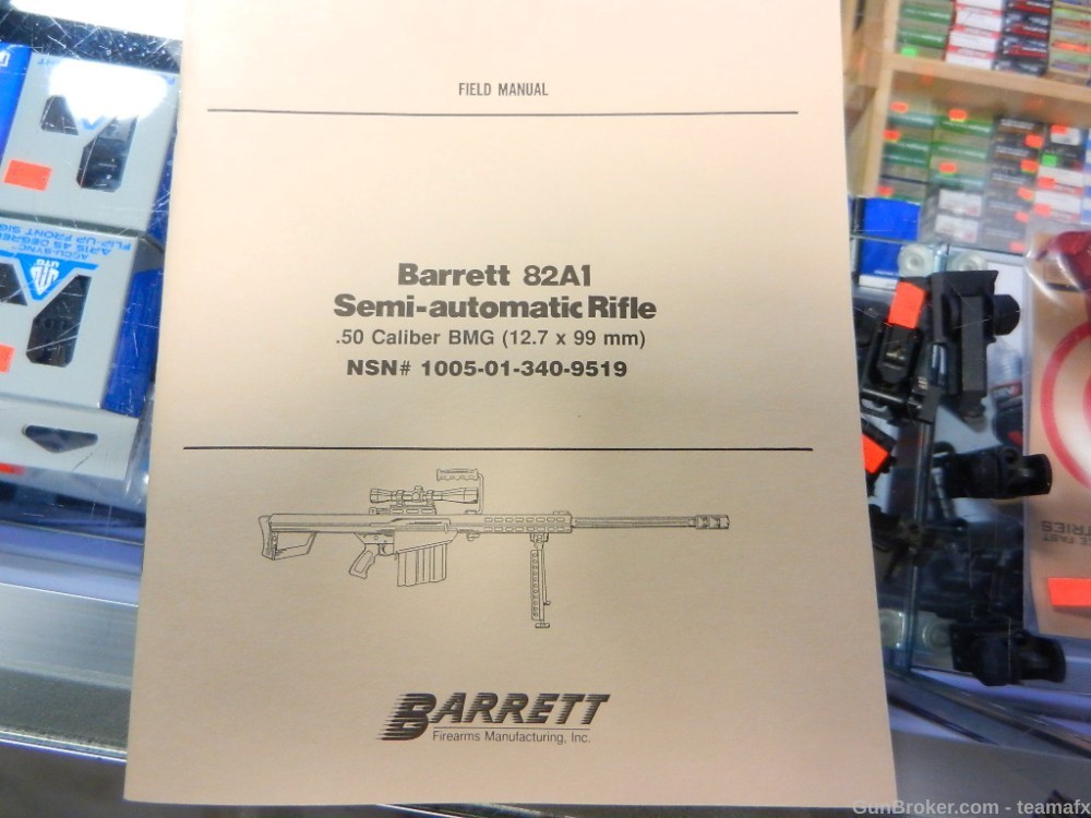 Desert Storm Used Barrett 82A1 50 BMG Rifle M82A1 1 of 35-img-18