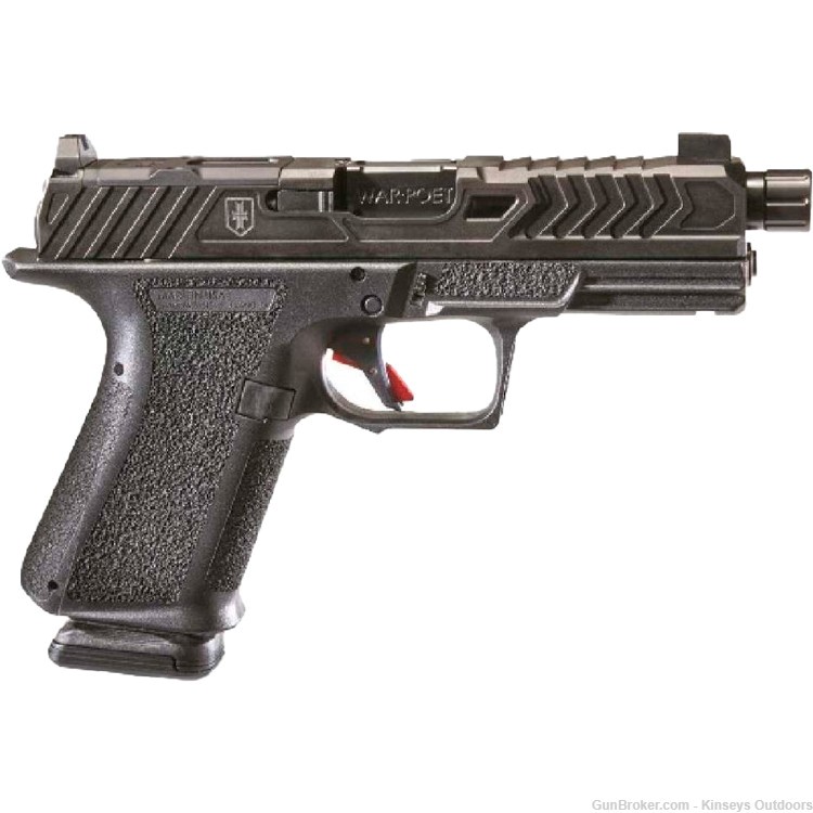 Shadow Systems MR920 War Poet Pistol 9mm 4 in Black Frame Barrel 15 rd-img-0