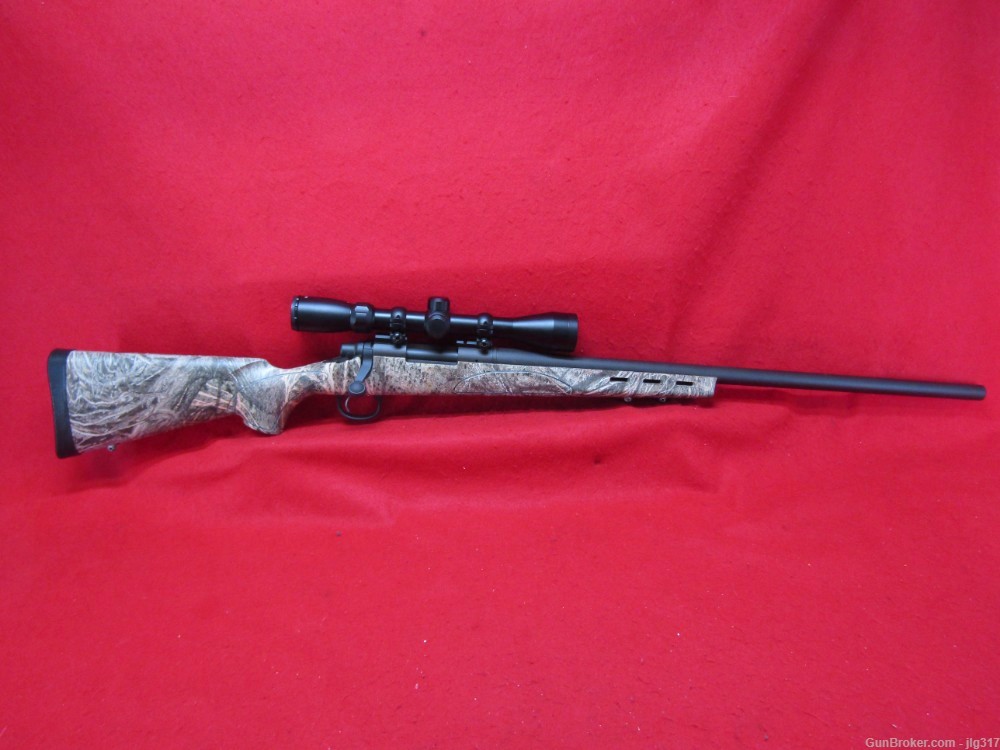 Remington 700 223 Rem Bolt Action Rifle 4-12x40 Rifle Scope Like New-img-0